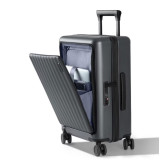 XIAOMI BHR8767GL 前開蓋式20吋行李箱 - 黑色 | 多功能前艙 | 嵌入式 TSA 認證鎖 | 平行進口