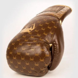 Venum Coco Monogram Pro 繫帶式拳擊手套-12 Oz | 灰棕 | 阿根廷納帕真皮表層 | 限量生產 | 香港行貨