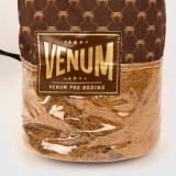 Venum Coco Monogram Pro 繫帶式拳擊手套-12 Oz | 灰棕 | 阿根廷納帕真皮表層 | 限量生產 | 香港行貨