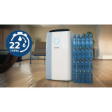 Philips DE3223/30 3000系列 抽濕機 - 白色 | 內置濕度感測器 | 實時濕度數值顯示 | 香港行貨