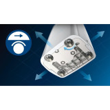 Philips DE3223/30 3000系列 抽濕機 - 白色 | 內置濕度感測器 | 實時濕度數值顯示 | 香港行貨