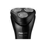 Philips S1103/02 1000系列 電動剃鬚刨 - 黑色 | IPX7 防水 | 浮動式剃鬚刀頭 | 香港行貨