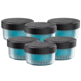 Philips CC16/51 電鬚刨刀頭專用洗潔劑 - 6個裝 | 深層清潔及潤滑到頭 | 10倍清潔效果 | 香港行貨