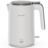 Philips HD9399/20 3000 系列 雙層防燙保溫電熱水煲 - 白色 | 無縫內層 | 蒸氣感測器及過熱保護 | 香港行貨