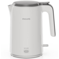 Philips HD9399/20 3000 系列 雙層防燙保溫電熱水煲 - 白色 | 無縫內層 | 蒸氣感測器及過熱保護 | 香港行貨