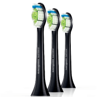 Philips HX6063/96 Sonicare W2 Optimal White 亮白牙刷刷頭(三支裝) - 黑色 | 深層清潔 | 香港行貨