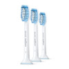 Philips HX6053/63 Sonicare S Sensitive 牙刷刷頭(三支裝) - 白色 |  敏感型刷頭 | 香港行貨