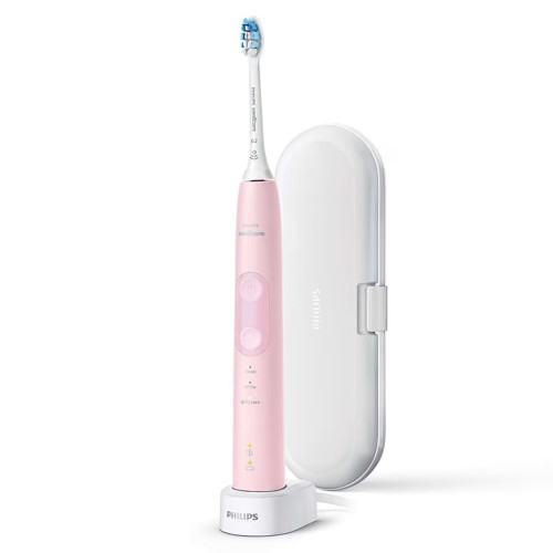 Philips HX6856/12 Sonicare 5100系列 聲波震動牙刷 - 粉紅色 | Sonicare 聲波科技 | 附有1支G2刷頭 | 香港行貨