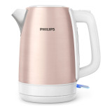 Philips HD9350/95 Daily Collection 無線不銹鋼電熱水煲 - 玫瑰金 | 水位顯示 | 多重安全保護 | 香港行貨
