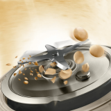 Philips HR2038/30 2000系列 迷你高速冷熱烹調攪拌機 - 米白色 | 8種預設冷熱烹調攪拌程式 | 香港行貨