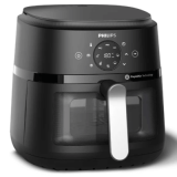Philips NA231/09 2000系列 6.2公升 可透視空氣炸鍋 - 黑色 | Rapid Air 高速空氣循環 | 9 種預設功能 | 香港行貨