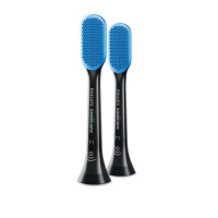 Philips HX8072/11 Sonicare TongueCare+ 舌頭刷 - 黑色 | 240個舌苔軟膠接觸點 | 智能感應配對 | 香港行貨