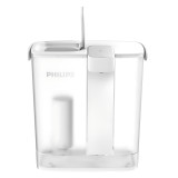 Philips AWP2980WH/97 輕攜電動濾水機 - 透明白 | Micro X-Clean 多重過濾 | 一按即出 | 香港行貨