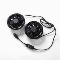 空調衣風扇 | 夏季冷氣風扇 | 12V三葉大風扇 (含DC連接線)