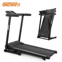 OneTwoFit 升級款摺疊跑步機 OT033501 | 三檔坡度 | 支持藍牙音響+運動app | 輕鬆摺疊 | 香港行貨一年保養