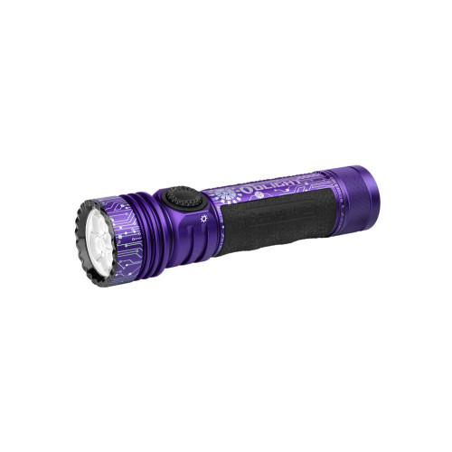 OLIGHT Seeker 4 Pro CW LED高功率電筒 - 紫色印花(CW) | 磁吸充電 | 6種燈光模式 | 香港行貨