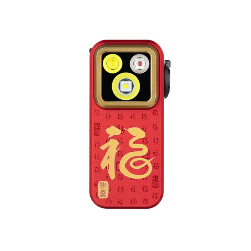 OLIGHT Oclip Pro 三光源夾燈 - 招財蛇特別版 | 14mm厚度彈簧式背夾 | IPX6防水 | 香港行貨