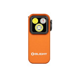 OLIGHT Oclip Pro 三光源夾燈 - 橙色 | 14mm厚度彈簧式背夾 | IPX6防水 | 香港行貨