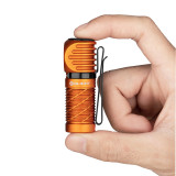 OLIGHT Perun 2 Mini LED 充電頭燈 - 橙色 | 頭燈與電筒組合 | 剩餘電量指示 | 香港行貨