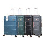 ITQH Q08 ABS硬殼萬向輪拉桿行李箱- 25寸灰色 | TSA海關鎖密碼箱