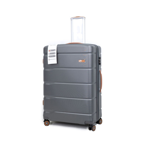 ITQH Q08 ABS硬殼萬向輪拉桿行李箱- 25寸灰色 | TSA海關鎖密碼箱
