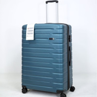 ITQH Q12 ABS硬殼萬向輪拉桿行李箱- 20寸藍色 | TSA海關鎖密碼箱 | 可擴充設計