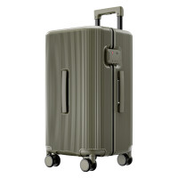 Simon Prince 超大容量拉桿行李箱 - 墨綠色(30寸) | 雙層防爆拉鏈 | 可拆卸髒衣袋