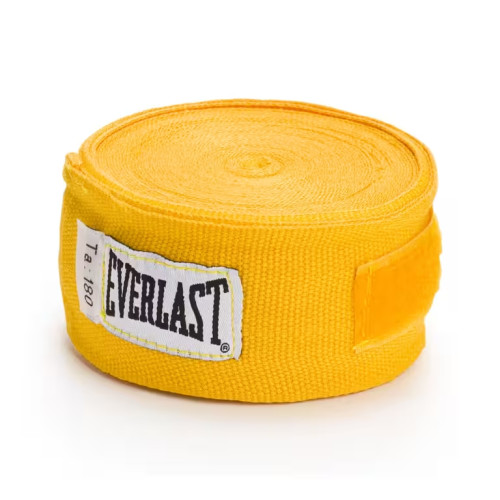 EverlastPro Style 180寸經典拳擊扎手帶 - 黃色 | 可機洗 | 透氣物料 | 香港行貨