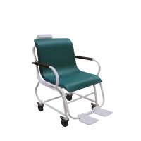 移動式輪椅電子秤 | 靜音煞車 | 老人院適用