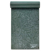 REEBOK 4mm 瑜伽墊 - 綠色森林 | 提繩設計 | 防滑質地 | 香港行貨