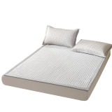 涼感硅膠床墊-灰色三件套（180*200cm） | 持久涼感 | 液態有機硅 | 可水洗機洗