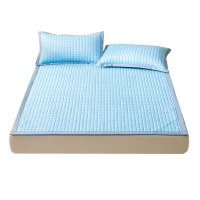 涼感硅膠床墊-藍色三件套（180*200cm） | 持久涼感 | 液態有機硅 | 可水洗機洗