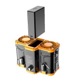 F010pro 雙風口10000毫安掛腰風扇-一套（含1塊電池） | 雙倍大風力 | 無限長續航 | 降溫神器