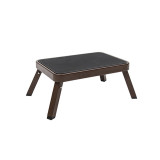 一步踩腳凳-棕色 | 摺疊輕薄 | 高承重 | 便攜易收納