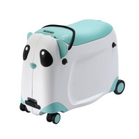 萌趣兒童行李箱21寸-淺藍色 | 甄選PP材質 | 抗壓耐摔 | 承重力強 | 一箱多用