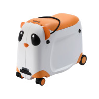 萌趣兒童行李箱21寸-橙色 | 甄選PP材質 | 抗壓耐摔 | 承重力強 | 一箱多用