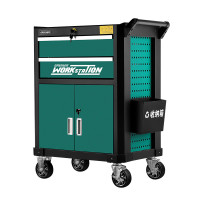 綠林 抽屜式工具小推車-Y-02雙抽 | 靜音承重輪 | 超大儲存空間