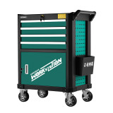 綠林 抽屜式工具小推車-Y-04四抽 | 靜音承重輪 | 超大儲存空間 | 指紋開鎖+應急鑰匙 | 可存10枚指紋