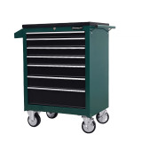 Greener 綠林 汽車維修移動抽屜工具車-DA-47 七抽綠 | 860*464*951MM | 注意！不含工具 | 重型煞車車輪