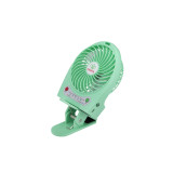 HADATA F95B 便攜式手持芭蕉扇 - 綠色 | 可用作行動電源 | 可拆卸底夾