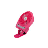 HADATA F95B 便攜式手持芭蕉扇 - 桃紅色 | 可用作行動電源 | 可拆卸底夾