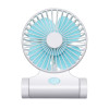 HADATA F98 暴風掛頸迷你風扇 - 白色 | 防捲入風葉 | 雙向360°旋轉