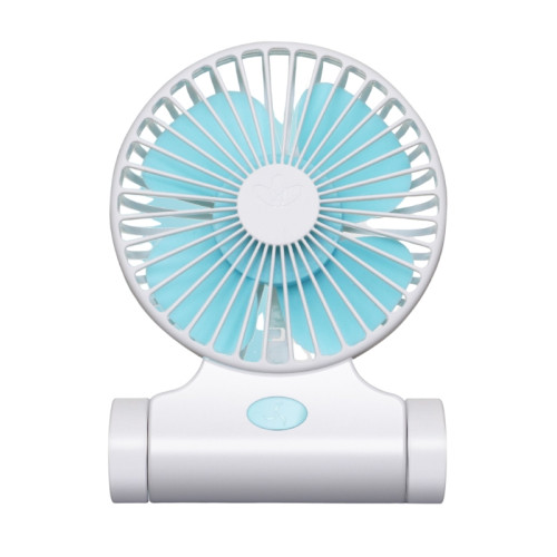 HADATA F98 暴風掛頸迷你風扇 - 白色 | 防捲入風葉 | 雙向360°旋轉