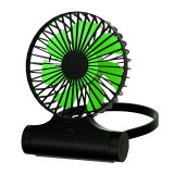 HADATA F88 多功能可掛包座枱風扇 - 黑色 | 牢固旋轉軸 | 靜音電機