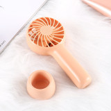 HADATA F8 低分貝靜音手持風扇 - 粉色 | 强勁風力 | 8H持久續航