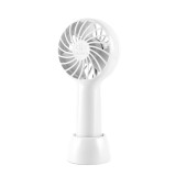 HADATA F8 低分貝靜音手持風扇 - 白色 | 强勁風力 | 8H持久續航