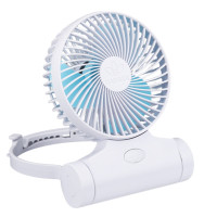 HADATA F98A 10W掛立迷你風扇 - 白藍色 | 四級風力可調 | 持久續航