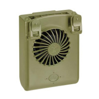 HADATA F6 迷你掛腰掛頸風扇 - 軍綠色 | 廣角出風口 | 靜音電機