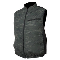 Thanko Cooling Vest 4 背心冷藏服 - 迷彩綠(3L) | 3秒極速降溫 | 冷卻排氣設計 | 香港行貨