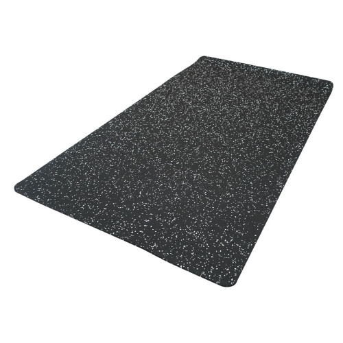 Fitty 5mm 中型健身器材地墊 - 黑白色 | 吸震降噪 | 減少運動傷害 | 香港行貨